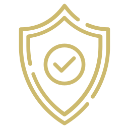Criminal defence legal representation icon